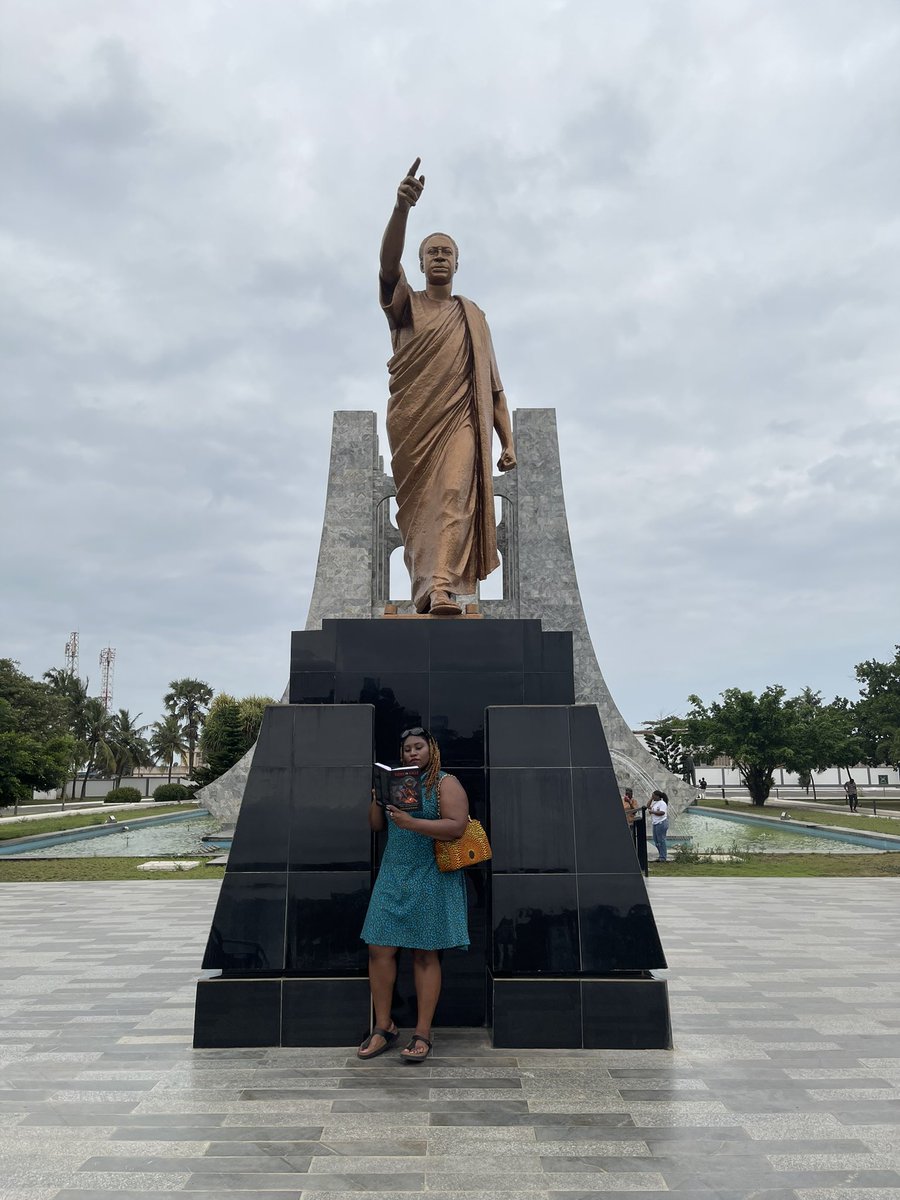 Ghana has been so kind to me. #vodouenvogue #ghana #kwamenkrumah #westafrica