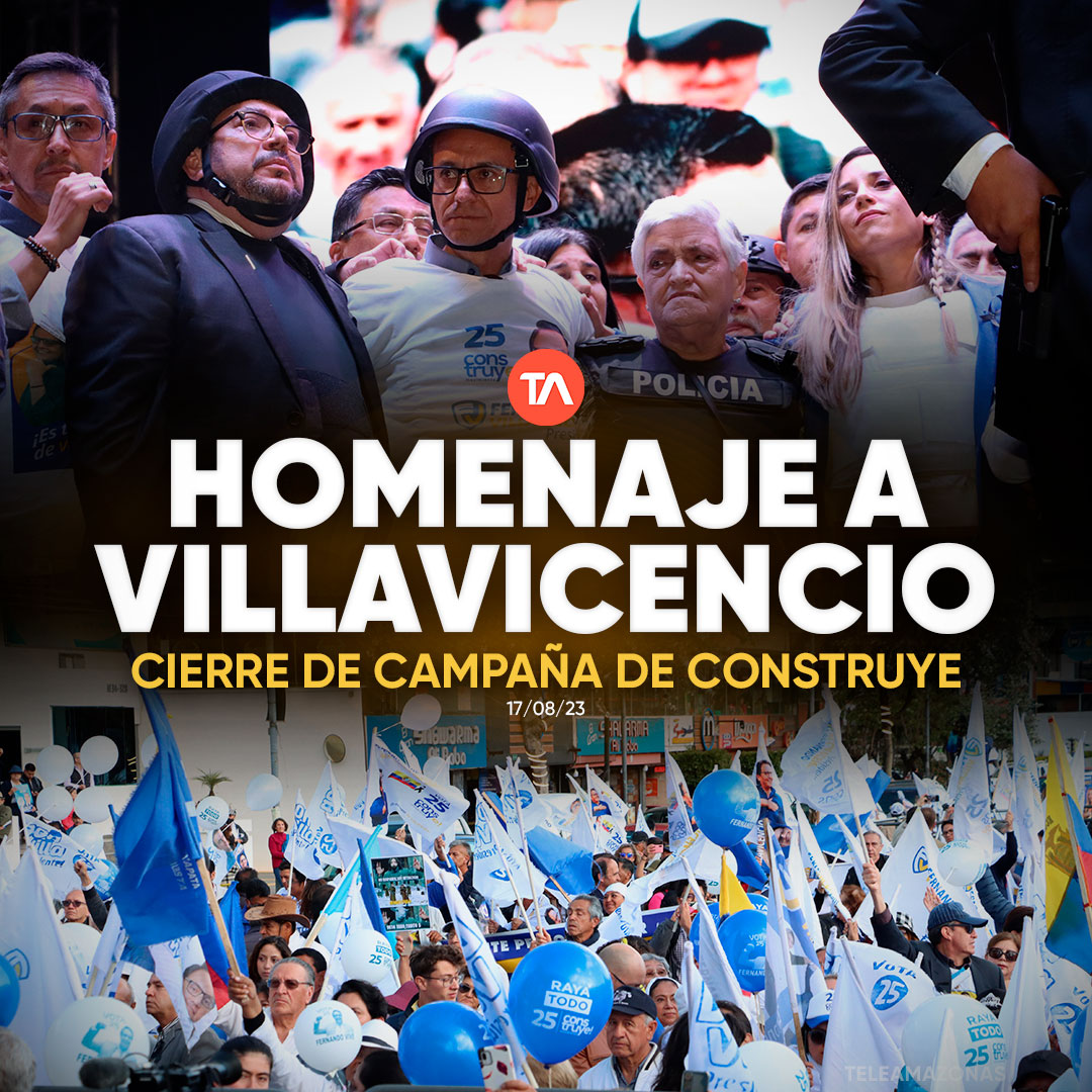 #EleccionesEc2023 | Cantos y emotivas intervenciones. Construye cierra campaña electoral con homenaje a Fernando Villavicencio en Quito ow.ly/EwMj50PACHa