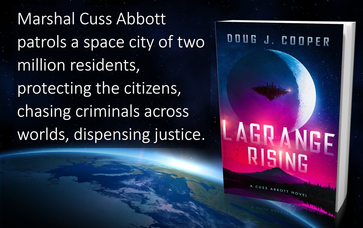 LAGRANGE RISING with Marshal Cuss Abbott
Imagine Lucas Davenport in space.
A fast paced read with heart stopping action.
amazon.com/gp/product/B0B…
#CrimeFiction #Scifi