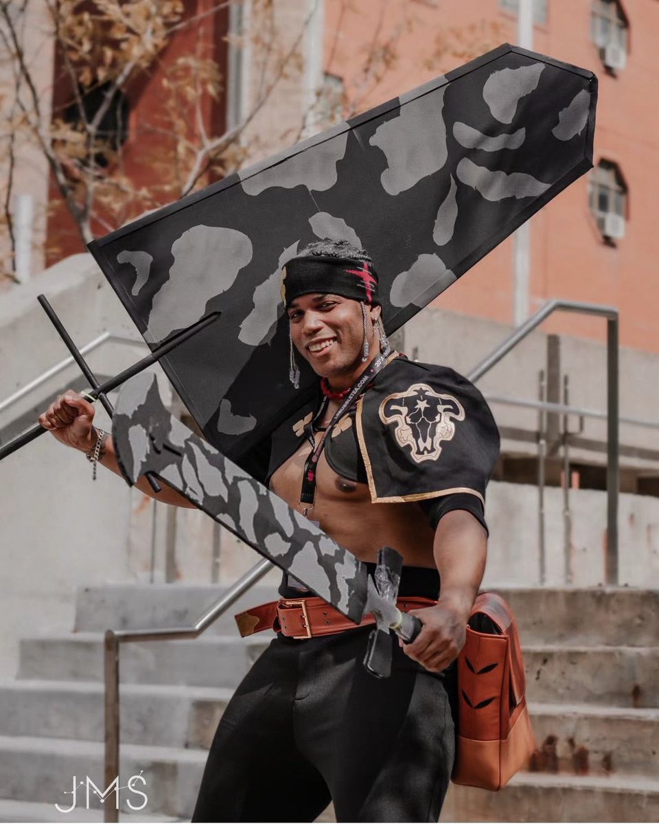 cosplaymandy's tweet photo. Amazing photos of the Asta cosplay from Black Clover that my partner and I made as a commission! Photos by JMS Photography #cosplay #cosplayer #cosplaycommissioner #cosmaker #cosmakers #asta #astacosplay #astacosplayer #blackclover #blackclovercosplay #blackclovercosplayer https://t.co/AdOCO4D9Az