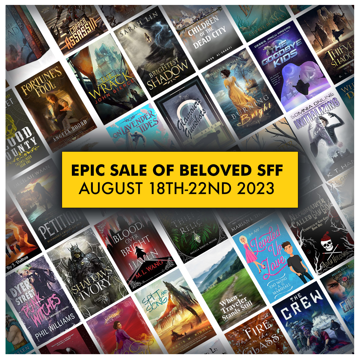 🚨 EPIC #BelovedSFFBooks SALE ALERT!

📚 50+ SFF #indiereads recommended by #indieauthors
⭐️ 15 sub-genres from cozy to dark to LitRPG
🏆 books from #SPFBO winners, finalists, & semi-finalists!
⚔️ 9 #SPFBO9 entries
⏰ Sale runs 18-22 August 2023
🔥 All books $0.99 or less

🔗👇