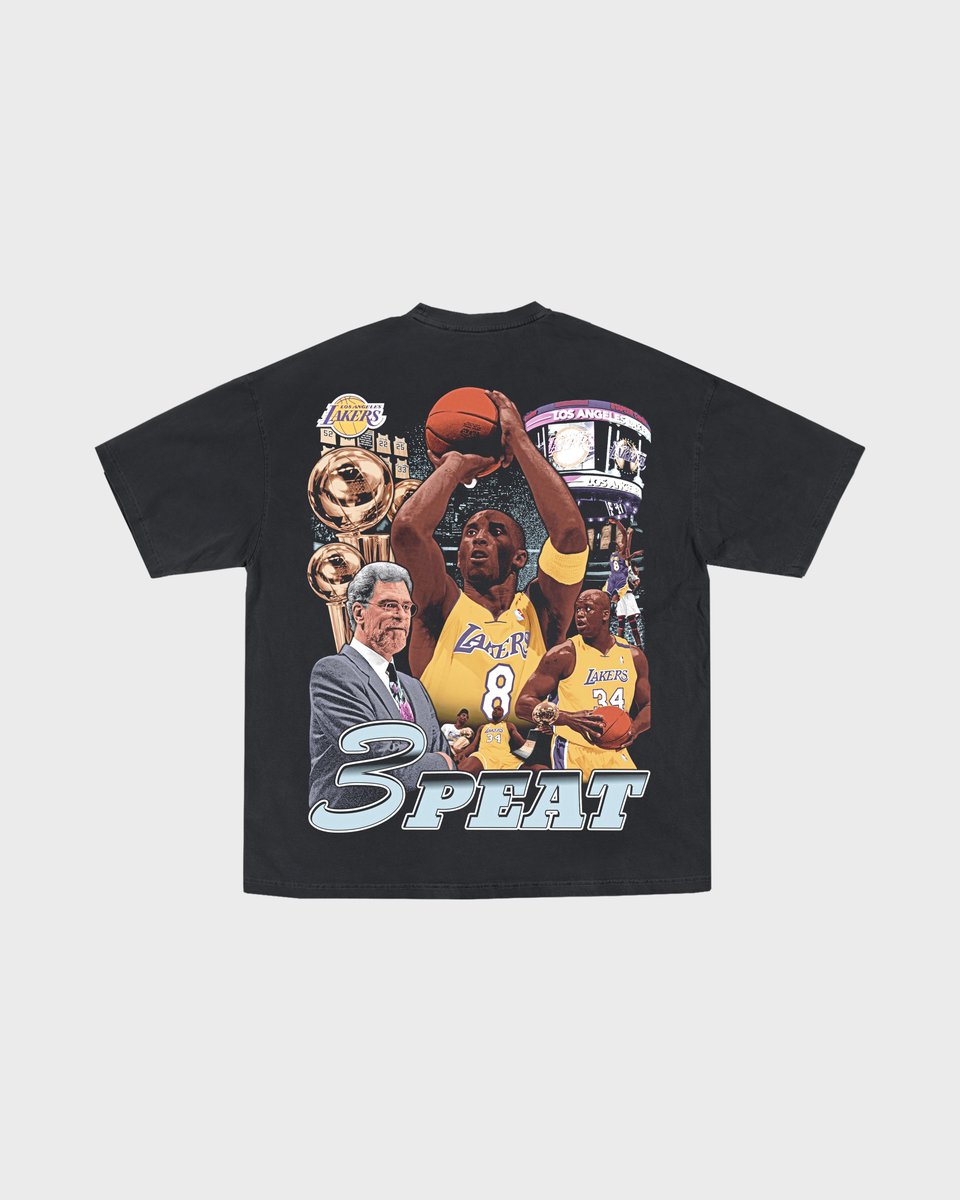 JaeeEditz's tweet photo. 3-Peat Lakers tee. 💍
Dropping 8/24 at 3pm pst. https://t.co/lziv4XsIvo