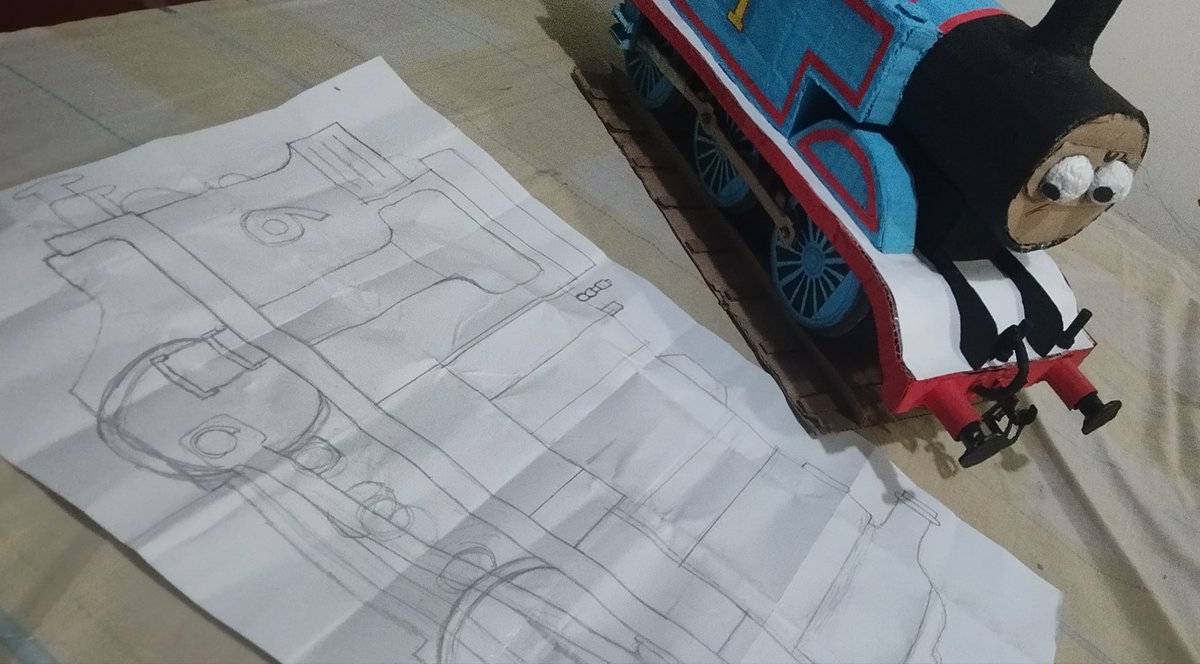 What the hell is Thomas doing looking at Percy's blueprints? 🤨