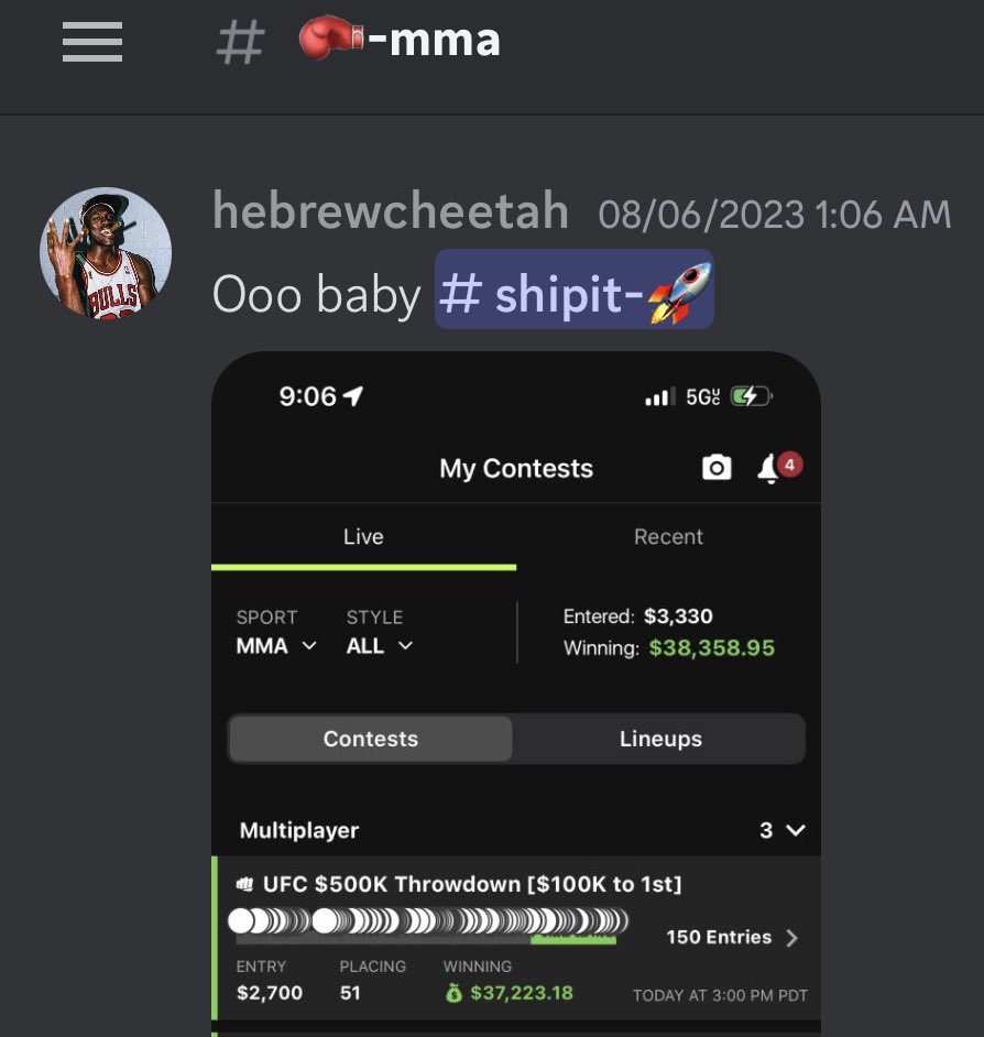 🚨$1,000 GIVEAWAY🚨

Follow/Repost this ✅

Then tune into our 🆓 #UFC292 show with <a href="/titletown2121/">Zach Trivett</a> &amp; <a href="/BigMarley3/">Kyle Marley</a> tomorrow! 👀💰🎟️

We’ve watched our guy <a href="/hebrewcheetah/">Rio</a> win BIG back to back weeks in MMA &amp; now he wants to give back! 🙌🏼

5 x $200 WINNERS!

Don’t miss it! #SHIPIT 🚀