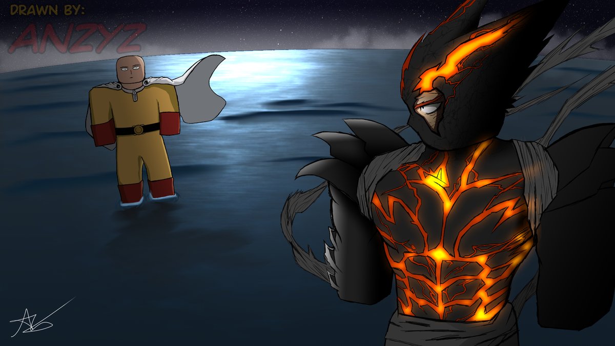 TrueAnzyz's tweet photo. This is my second attempt at Roblox thumbnail art

There's a big jump in quality between the first and the second because I switched up the direction I was going in. I also settled on a commission price of $20 for thumbnails and $10 for icons.

#RobloxDev #robloxart https://t.co/vcI4zAHyai