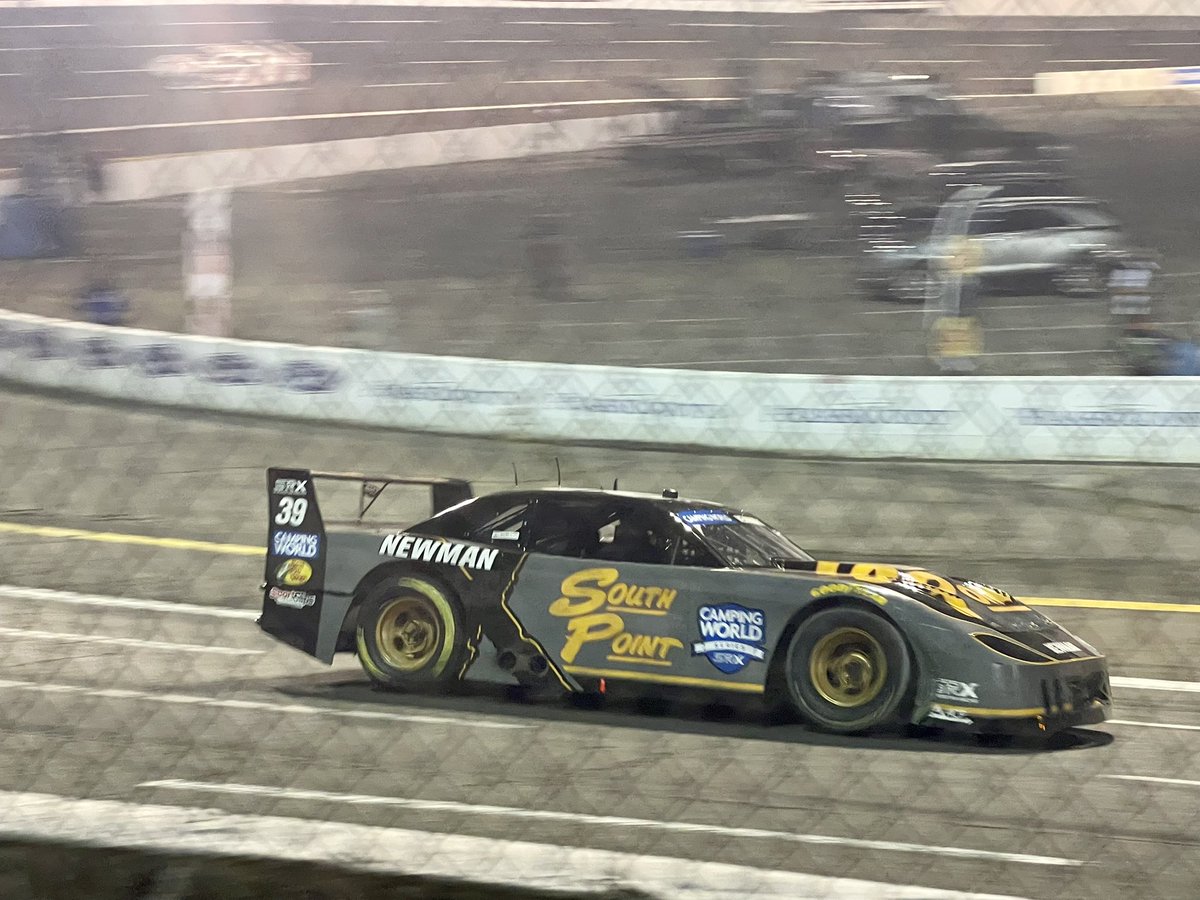 Been a long time coming. Newman is the <a href="/SRXracing/">Superstar Racing Experience</a> champion!