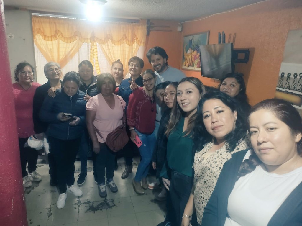Es un honor recibir hoy en Texcoco a nuestro amigo <a href="/EduardoFloMa1/">Eduardo Flores</a> .

Nuestra lealtad y compromiso hoy, son  más fuerte que nunca.