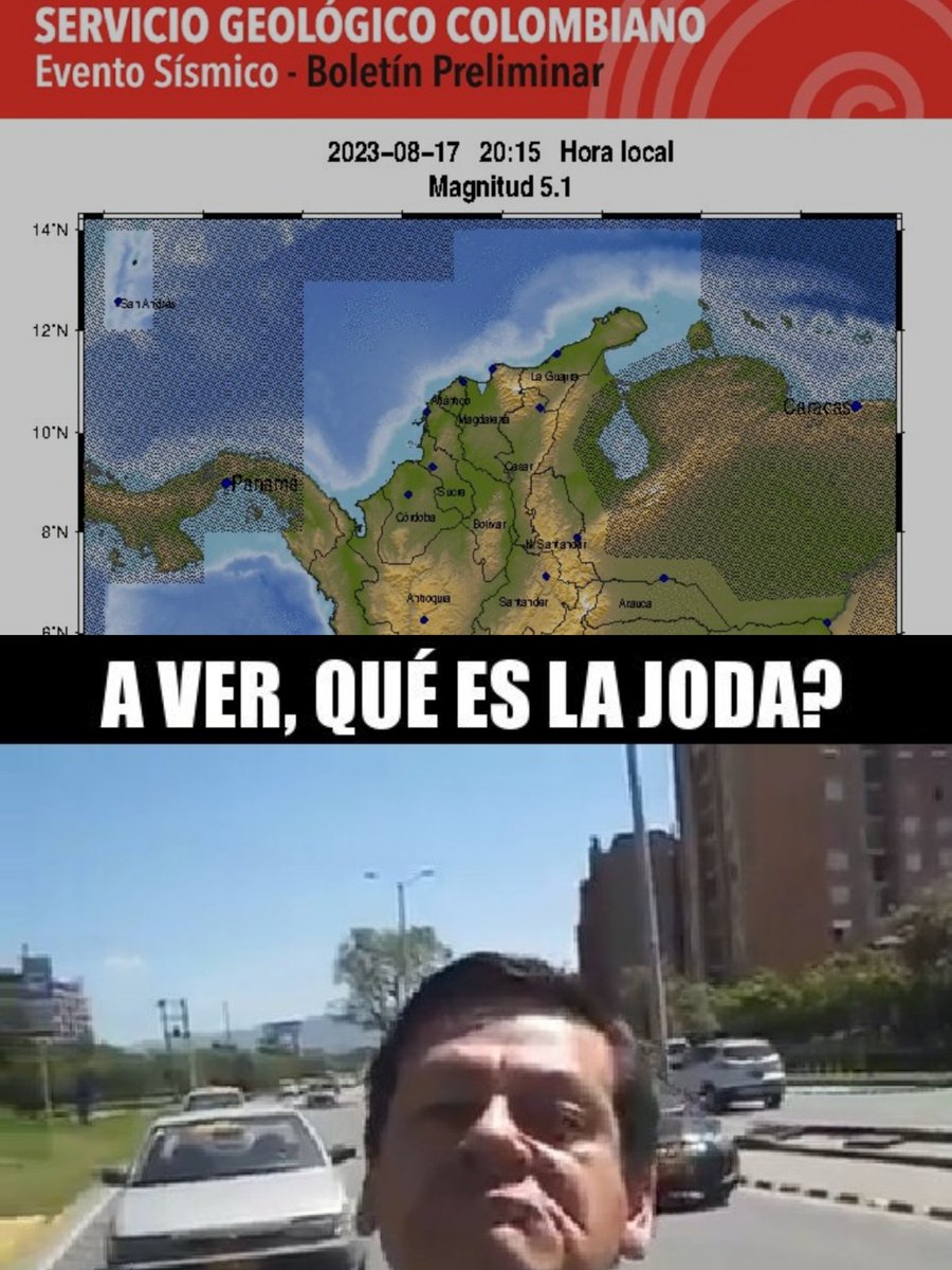 andresado99's tweet photo. Otro #temblor tocará dormir en la calle 😮‍💨 https://t.co/SzLeXtWleF