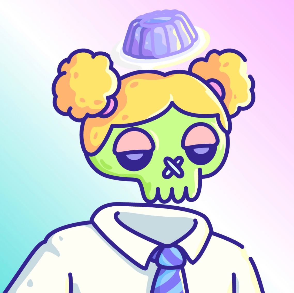 This week, we are giving away a jelly <a href="/TastyBonesNFT/">Tasty Bones ☠️</a> 🐑

To enter:
1) Follow <a href="/SheepParadeNFT/">sheep.parade community 🐑</a> 
2) Like and Retweet
3) Tag 3 friends in the comments 

Ends: Friday 25/08
