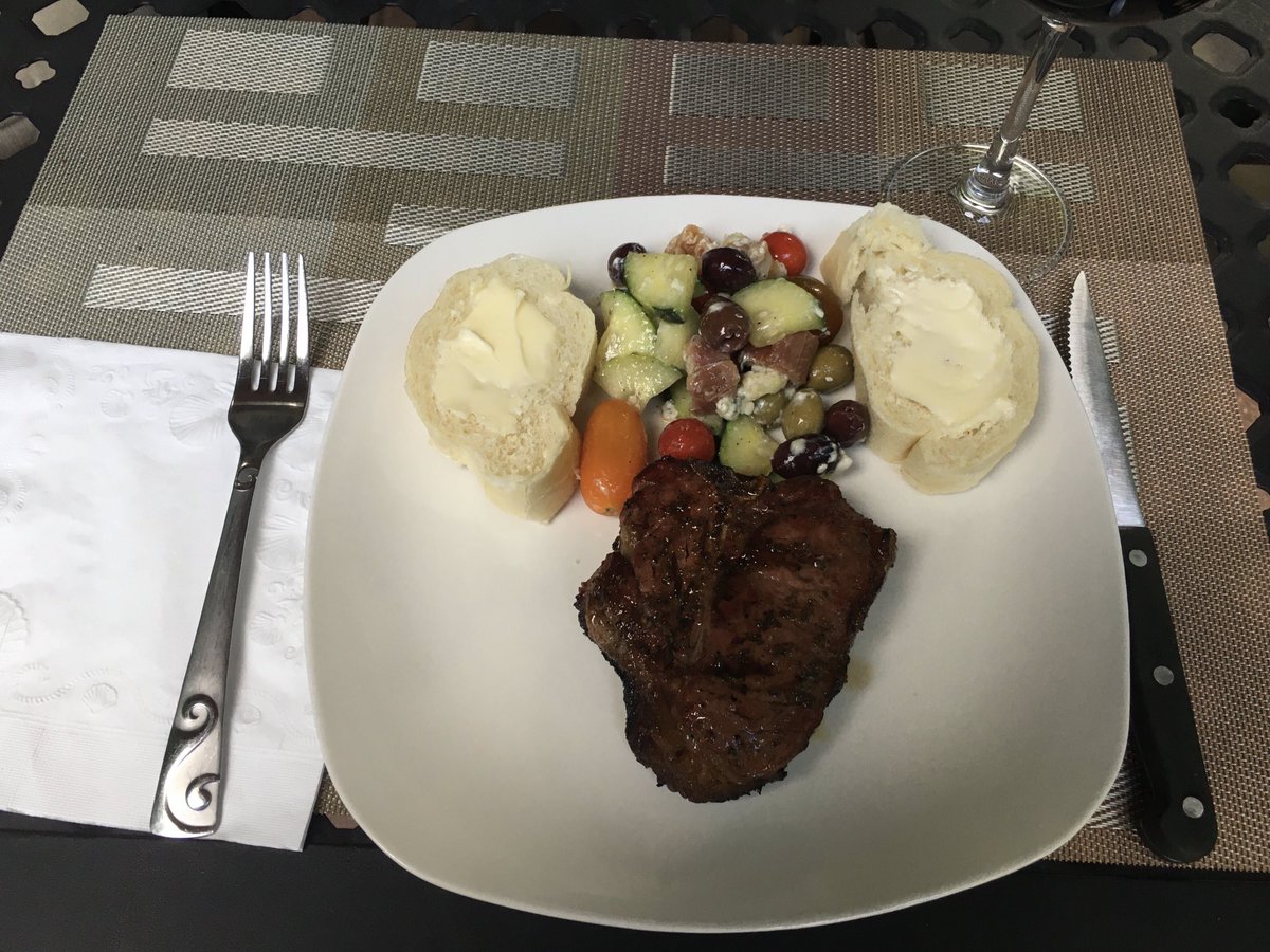 VanSavant's tweet photo. To celebrate Mrs. VS’s Oncologist finally breaking up with her, we had a fabulous din din at Chez Van Bastardo. He never wants to see her again. #whataguy #cancersucks #cancerhasnoplacehere #cancerbegone https://t.co/28emKwLKXm