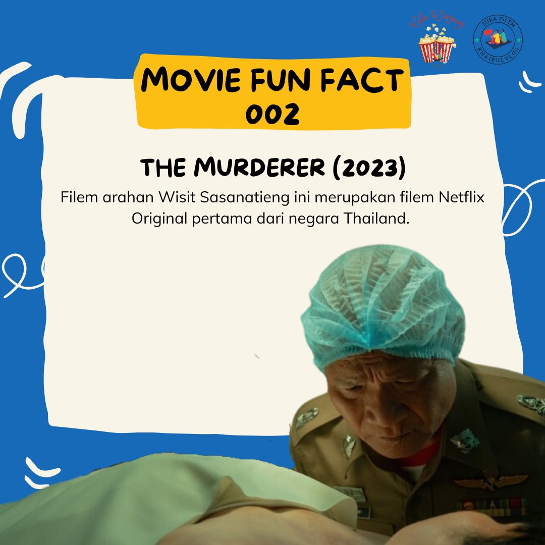 suka_filem's tweet image. Filem Thai style Wes Anderson...

The Murderer boleh distrim di Netflix.

#triviafilem #netflix #netflixmalaysia 

The Murderer: youtu.be/tRoDenm6SmE