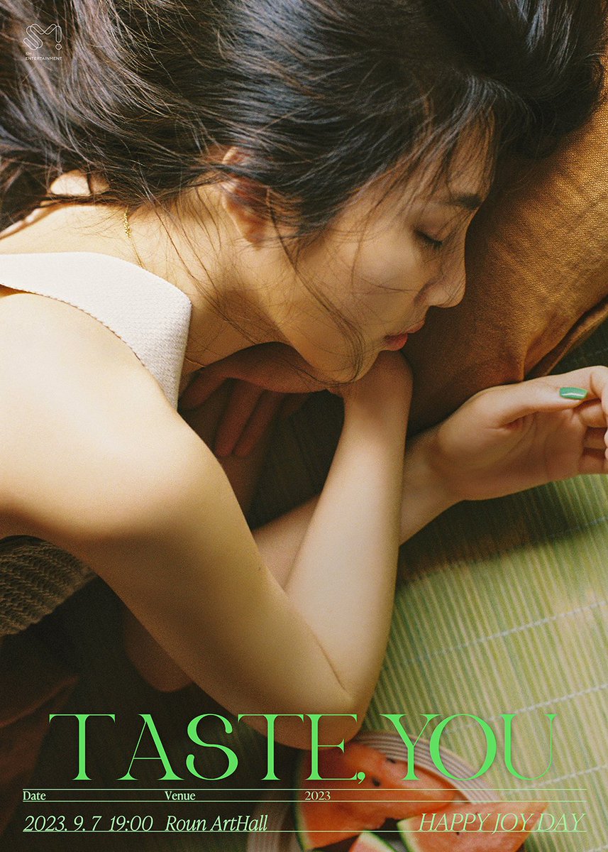 [INFO] จอยจะจัดงานปาร์ตี้วันเกิด 2023 HAPPY JOY DAY [Taste, YOU] ที่ Roun Art Hall ในโซล ในวันที่ 7 กันยายนนี้ เวลา 17.00 น.(ไทย)ค่ะ 🥳🎂💚

#JOY #RedVelvet <a href="/RVsmtown/">Red Velvet</a>