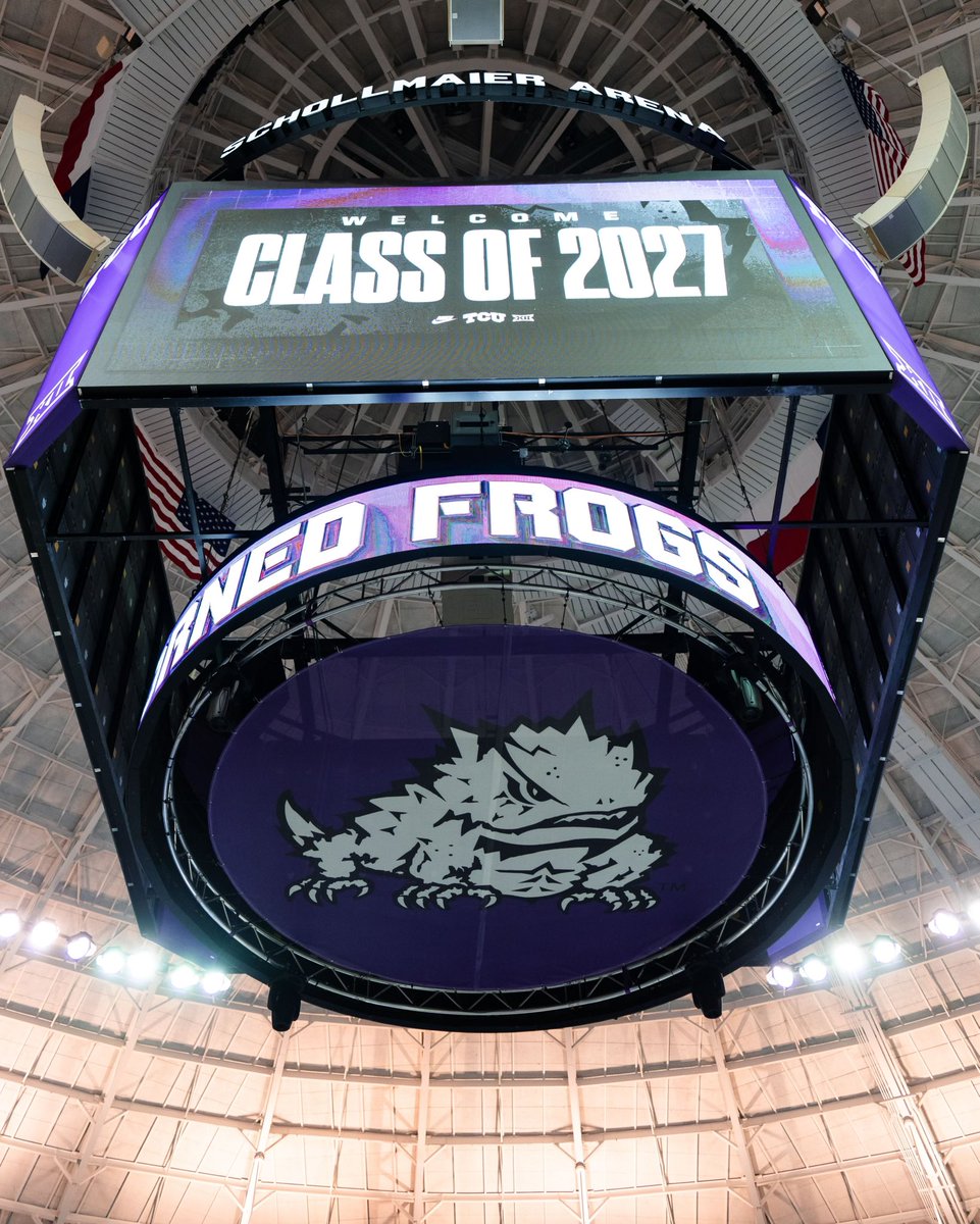 Welcome Class of 2027 to TCU ‼️ Can’t wait to see you in the Carter September 2nd at 11AM 💪 #GoFrogs #AllSteakNoSizzle