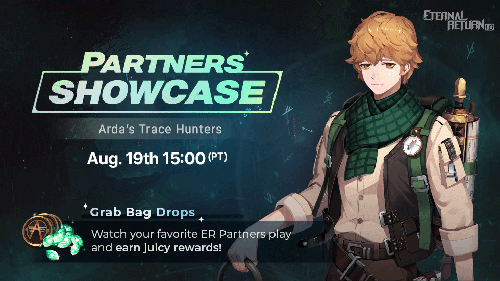 _EternalReturn_'s tweet image. ✨RT this for the chance to earn 300 Event NP (3 winners)! Let us know your favorite team in the comments!

Arda's Trace Hunters are taking over Lumia!
📅Aug. 19th 3 PM (PT)
💌Rewards: Aug. 22nd(PT)

📺Watch the event in our Creators channels and earn 300 Event NP or 1500 A-Coin!