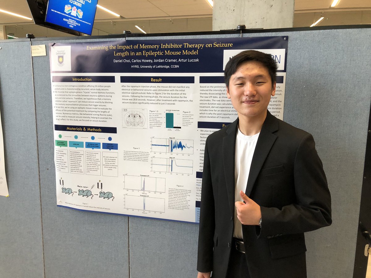 Congrats Daniel on your summer research project work at the U of L and proudly representing F.P. Walshe!