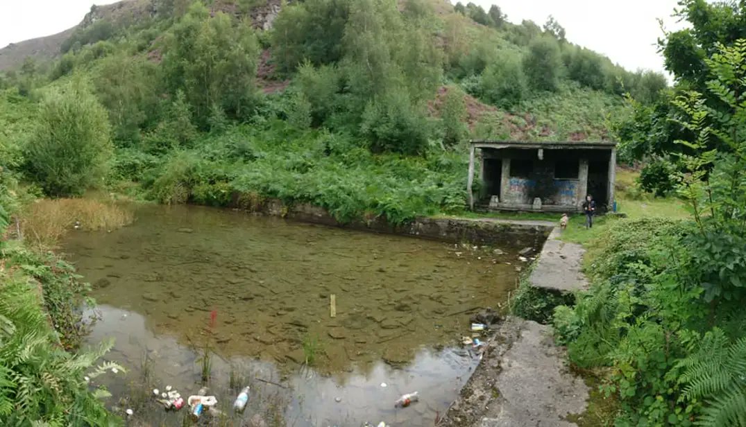 AbergavennyLido's tweet photo. Troedyrhiw Lido. Built by unemployed miners in the 1930s, this hillside would've been busy at this freshwater lido.
There were 169 lidos across the UK and 57 were in Wales, now there's only one open in Pontypridd.
#forgottenfriday #FlashbackFriday #lostlidos https://t.co/xFeDbCeVhs