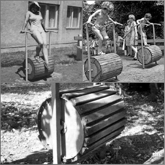 Bestaat deze speeltuin attractie nog ?
Heb er vroeger vaak pijn in me knieën van gehad , herkenbaar?