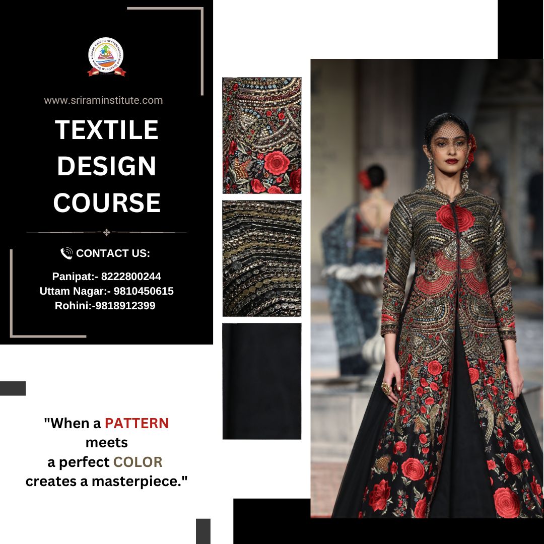 sriram_inst's tweet image. "When a PATTERN meets a perfect COLOR creates a masterpiece"- Join Sriram Institute of Professional and Vocational Studies for the best textile designing course in Panipat.
📲 Call:- 8222800244
#textiledesign #courses #textiledesigning #education #learning #newpost #diploma
