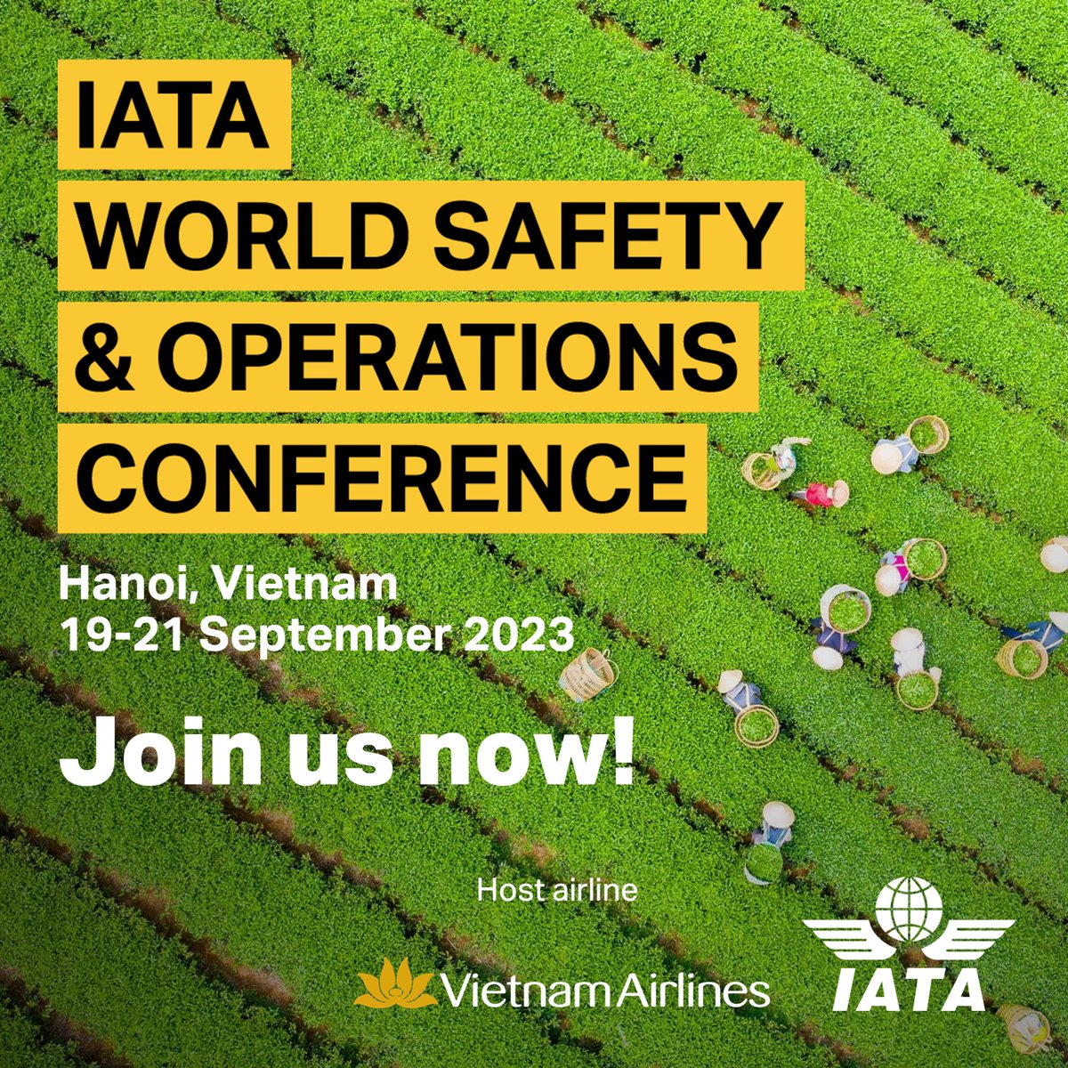 MROBusiness's tweet image. Join us at the #IATAWorldSafety and #OperationsConference in #Hanoi, #Vietnam this September. #Leadership in Action: Driving Safer and More #EfficientOperation. #IATAWSOC

To attend Register Here:livebyglevents.key4register.com/key4register/c…

@IATA @VietnamAirlines
#Aviation #sustainability #MRO #WSOC