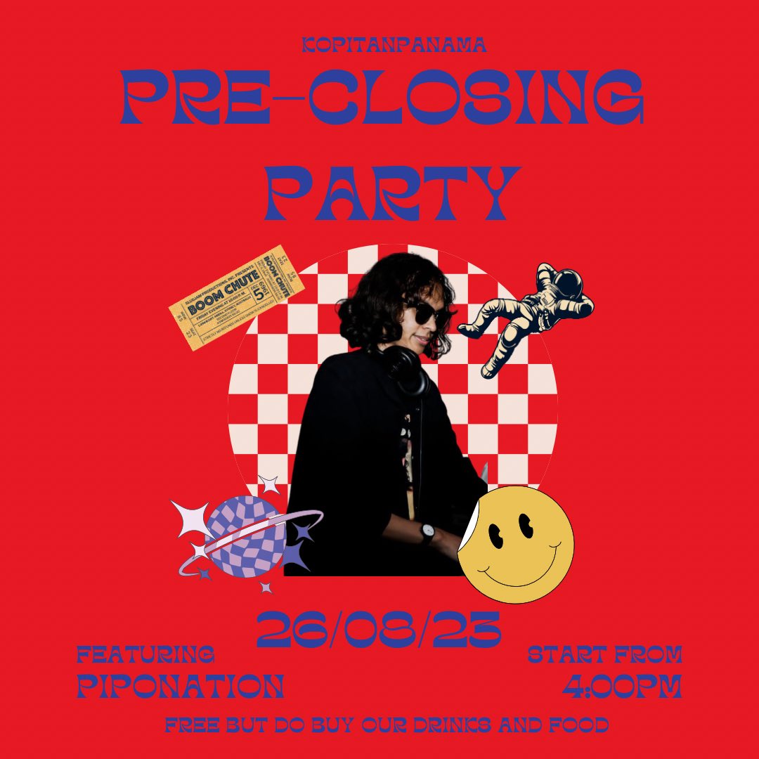 Ayuh goyang dan ketuk Sabtu depan
4:00pm start