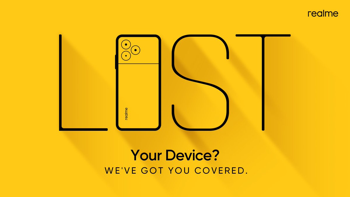 realme India Support tweet media