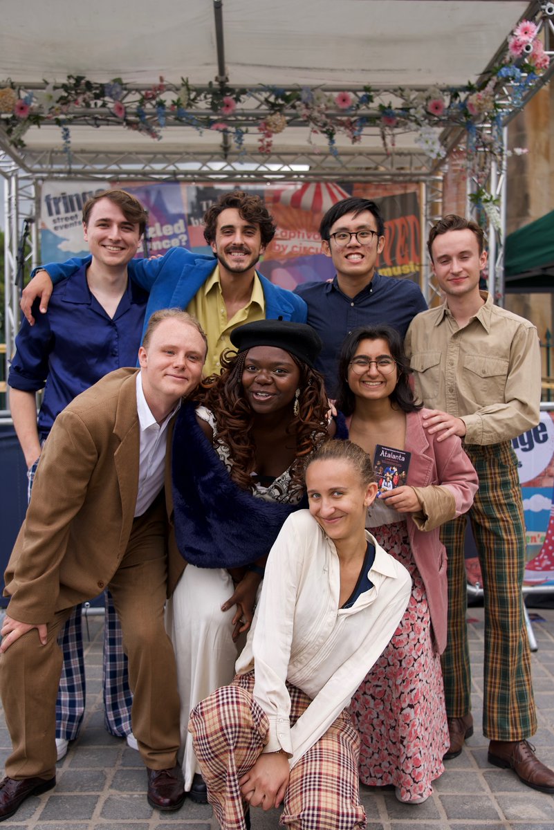 AtalantaHarvard's tweet photo. @The_Q_R @edintfest Hope you'll join us! Last 2 chances to see #AtalantaTheMusical, @Harvard's debut #EdFringe. Hamilton meets Spielberg's The Post, following soldout run in Boston
⭐️⭐️⭐️⭐️review @Londontheatre1 &amp; real audience hit
@TheSpaceUK thru Aug 19, 11:10a Surgeons https://t.co/xB9vyLkqev