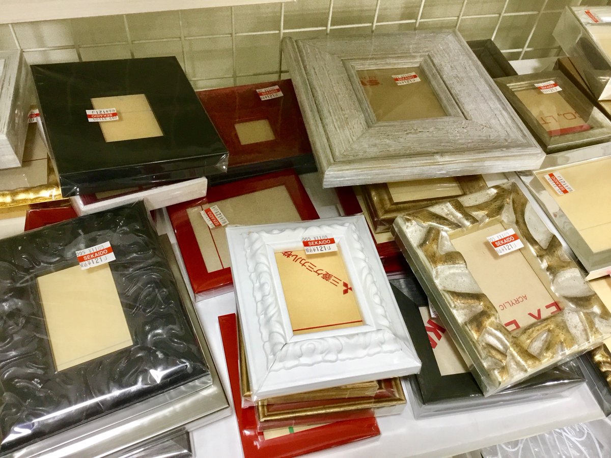 ۞ミニフレーム・ミニ額۞ #世界堂新宿本店 5Fに入荷しました！ オーダー