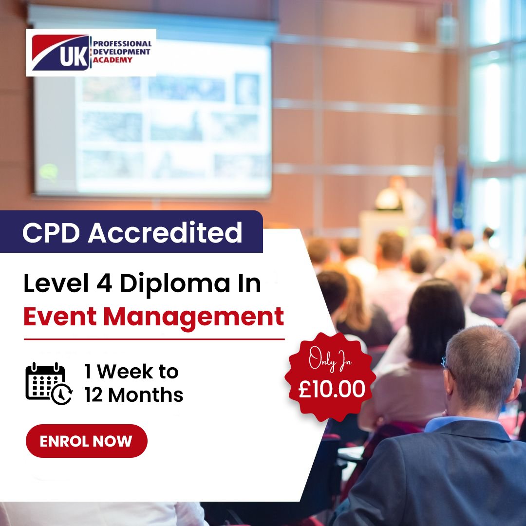 ukpdacademy's tweet image. Are you passionate about creating unforgettable experiences? If yes, then this is the perfect place. Join our comprehensive course designed to equip you with the skills &amp;amp; knowledge to excel in the dynamic world of event management. 
#eventmanagementcourse #eventplanning