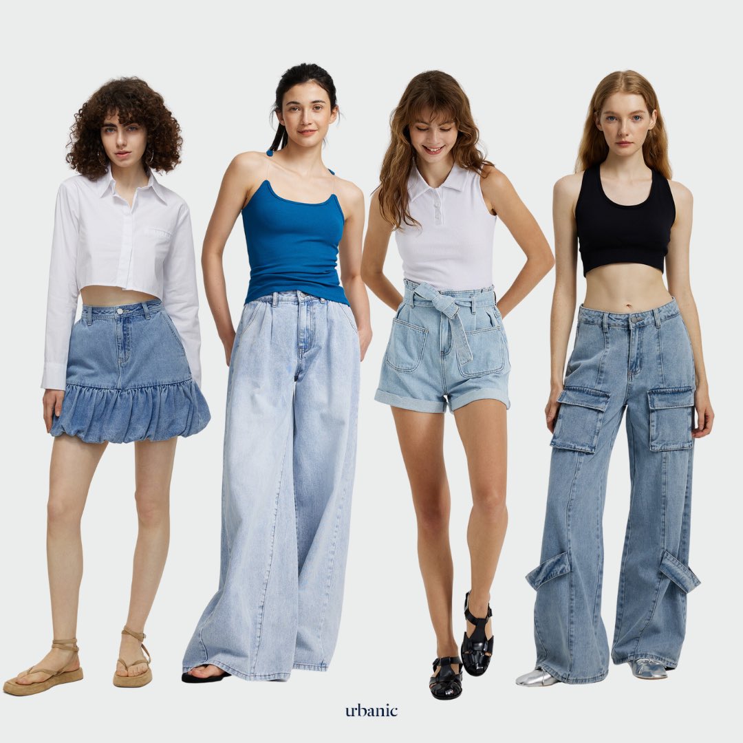 Urbanic_India's tweet photo. Denim or Nothing 💙 Here's our most hearted denim pieces for that perfect denim on denim look.
#Urbanic #UR #MeetUR #UrbanicBloom https://t.co/B8xO21SMop