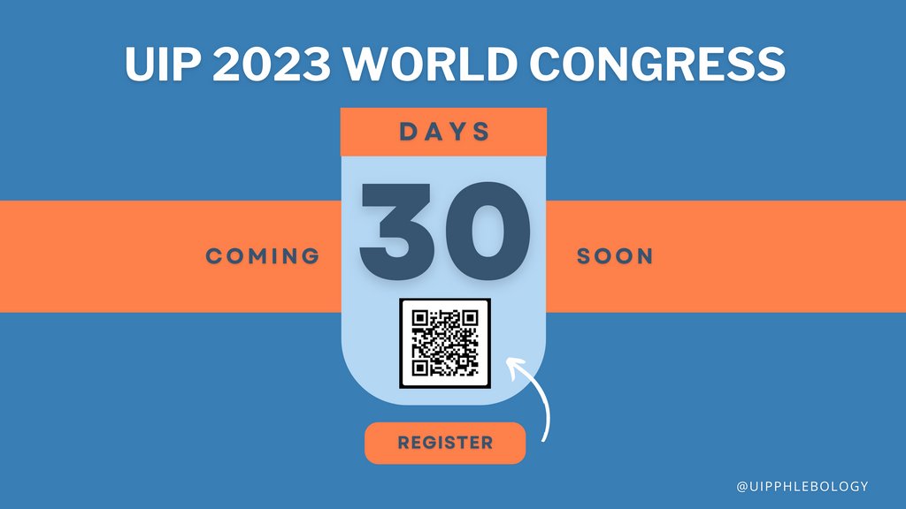 International Union of Phlebology (@uipphlebology) on Twitter photo 30 DAYS TO GO! 🎉
Have you registered yet? If you have still not registered, you can scan the QR code or go to uip2023.org.
We can't wait to meet everyone in Miami Beach!
Have questions? Email us at uip@uipmai.org
#UIP #Congress #medicine #studies #UIP2023USA 30 DAYS TO GO! 🎉
Have you registered yet? If you have still not registered, you can scan the QR code or go to uip2023.org.
We can't wait to meet everyone in Miami Beach!
Have questions? Email us at uip@uipmai.org
#UIP #Congress #medicine #studies #UIP2023USA