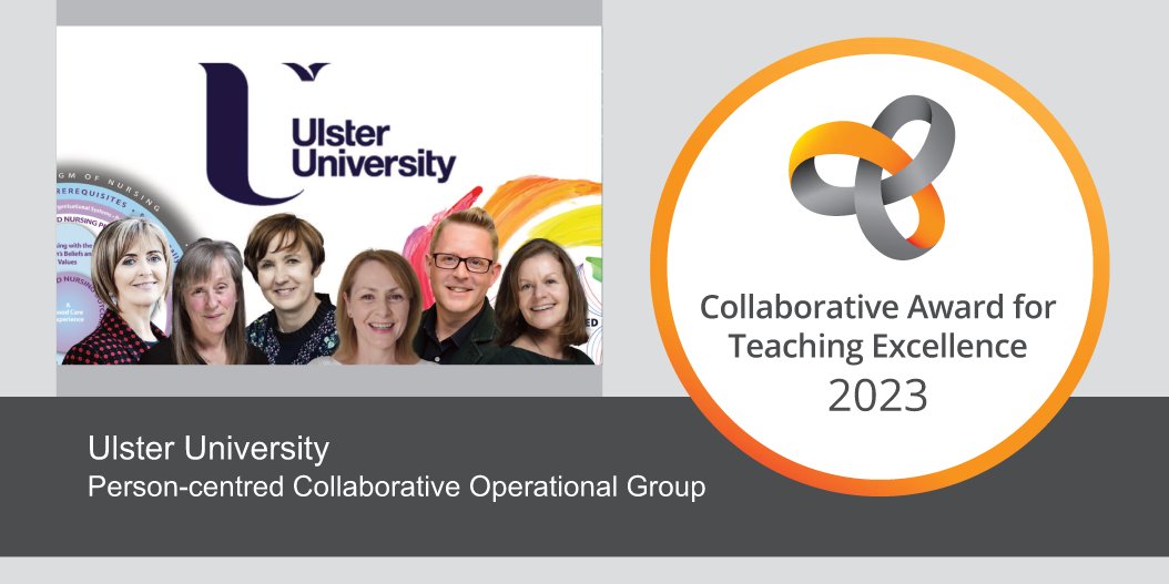Advance HE (@advancehe) on Twitter photo A big round of applause for the Person-centred Collaborative Operational Group from <a href="/UlsterUni/">Ulster University</a> on your #CATE award. Your collaborative work to drive and embed person-centredness into healthcare curricula is brilliant. #CATEawards2023 #AdvanceHE A big round of applause for the Person-centred Collaborative Operational Group from <a href="/UlsterUni/">Ulster University</a> on your #CATE award. Your collaborative work to drive and embed person-centredness into healthcare curricula is brilliant. #CATEawards2023 #AdvanceHE