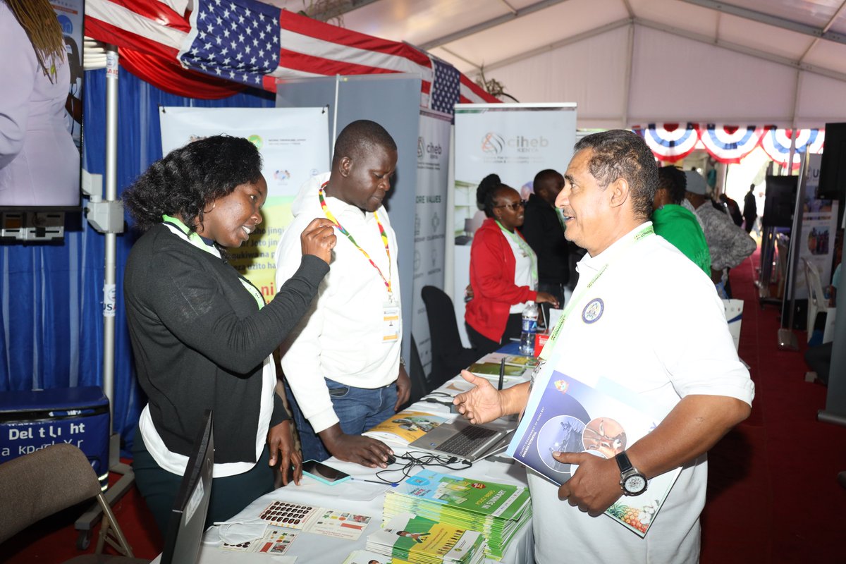 CHSKenya's tweet image. Happening Now!
Illustrative showcase of the collaborative work by @MOH_Kenya @NTLDKenya @USAIDKenya @CHSKenya and the counties towards TB control in Kenya happening at #DevolutionConference2023. Pass by our booth.
#YesWeCanEndTBinKenya