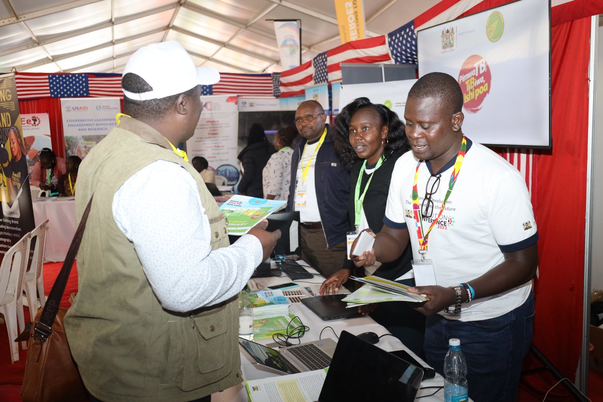 CHSKenya's tweet image. Happening Now!
Illustrative showcase of the collaborative work by @MOH_Kenya @NTLDKenya @USAIDKenya @CHSKenya and the counties towards TB control in Kenya happening at #DevolutionConference2023. Pass by our booth.
#YesWeCanEndTBinKenya
