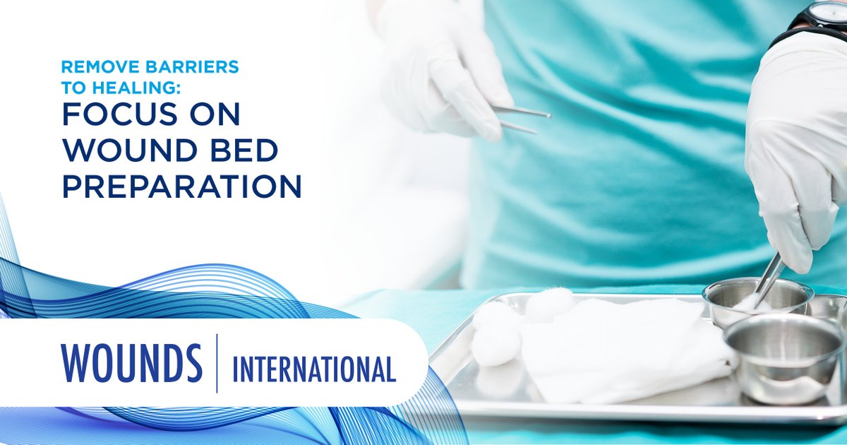 WoundsIntnl's tweet image. This article focuses on the importance of wound bed preparation and how this can be optimised to improve healing outcomes: ow.ly/1X2P50PynW7 #WINT