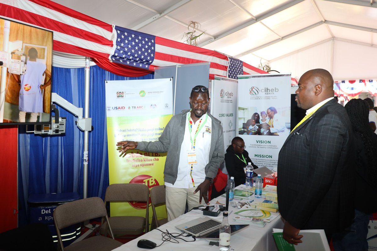 Happening Now! Illustrative showcase of the collaborative work by @MOH_Kenya @NTLDKenya @USAIDKenya @CHSKenya and the counties towards TB control in Kenya happening at #DevolutionConference2023. Pass by our booth. #YesWeCanEndTBinKenya