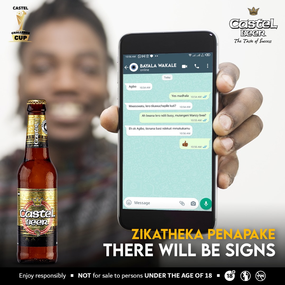 castelbeer_mw's tweet photo. Agibo ayamba kuvuta 😂
#Agibo #Manzy #CastelBeer https://t.co/SRCssgQw9x