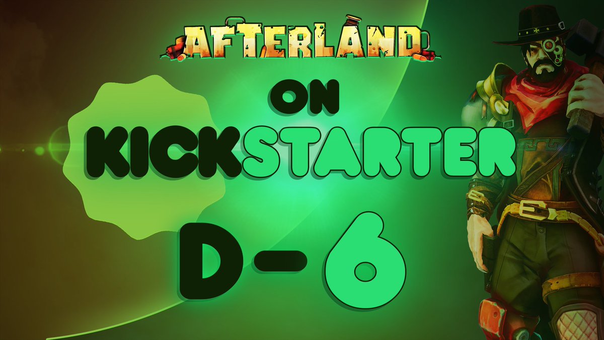 ⏳ The countdown is on! Just 6 days until our Kickstarter campaign launches! Excitement levels: through the roof! 😄🚀 

#Afterland #KickstarterCountdown #GamingRevolution"