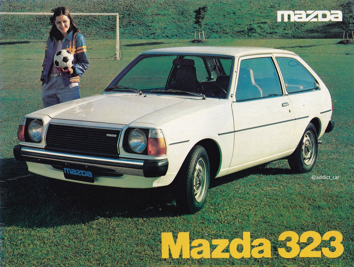 Automobile-Kunst on X: In 37 days a Mazda 323 drove through from Hiroshima  to the IAA premiere in Frankfurt in 1977. #Mazda #Mazda323   / X