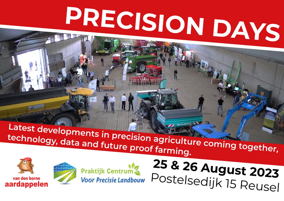 De Precision Days staan voor de deur, volgende week is het zover!

Jij bent er toch ook bij! PrecisionDays.com