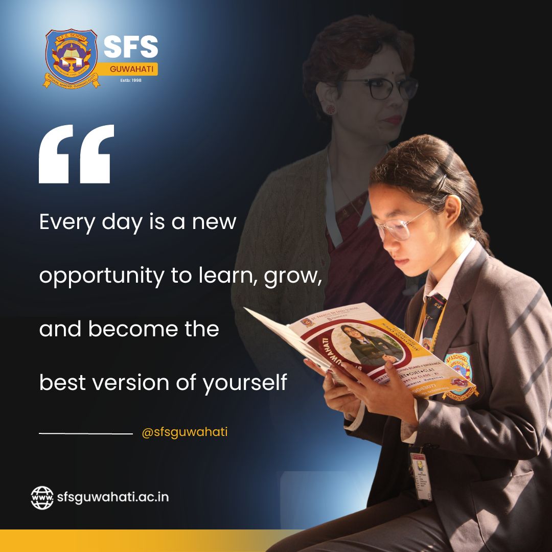Nurturing young minds for a brighter tomorrow. 📷📷

#QuoteOfTheDay #SFSSchool #sfs #sfs23 #quotesdaily #sfsguwahati #Trending