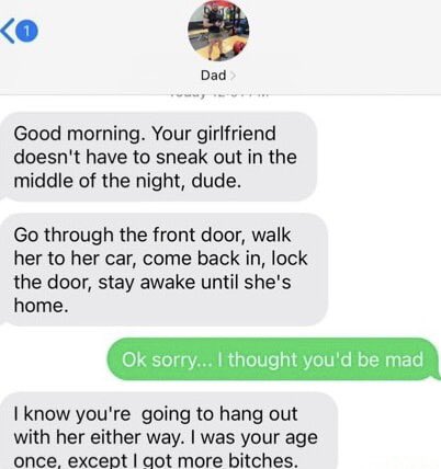 BakedGrizz's tweet photo. Nah, ainโt no way this dad just out flexed his son right before heโs trying to smash. ๐๐๐
#dadflex #Memes https://t.co/nWhHg0leS5