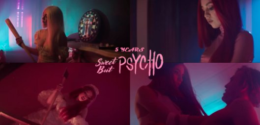 5 years from the birth of a star
5 years of Sweet But Psycho

🔪🎂

#AvaMax #SweetButPsycho