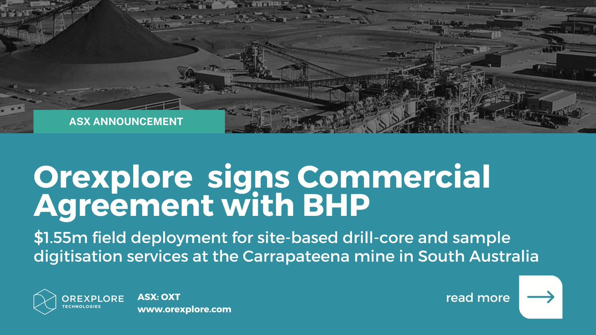 Orexplore Technologies (ASX:OXT) tweet media