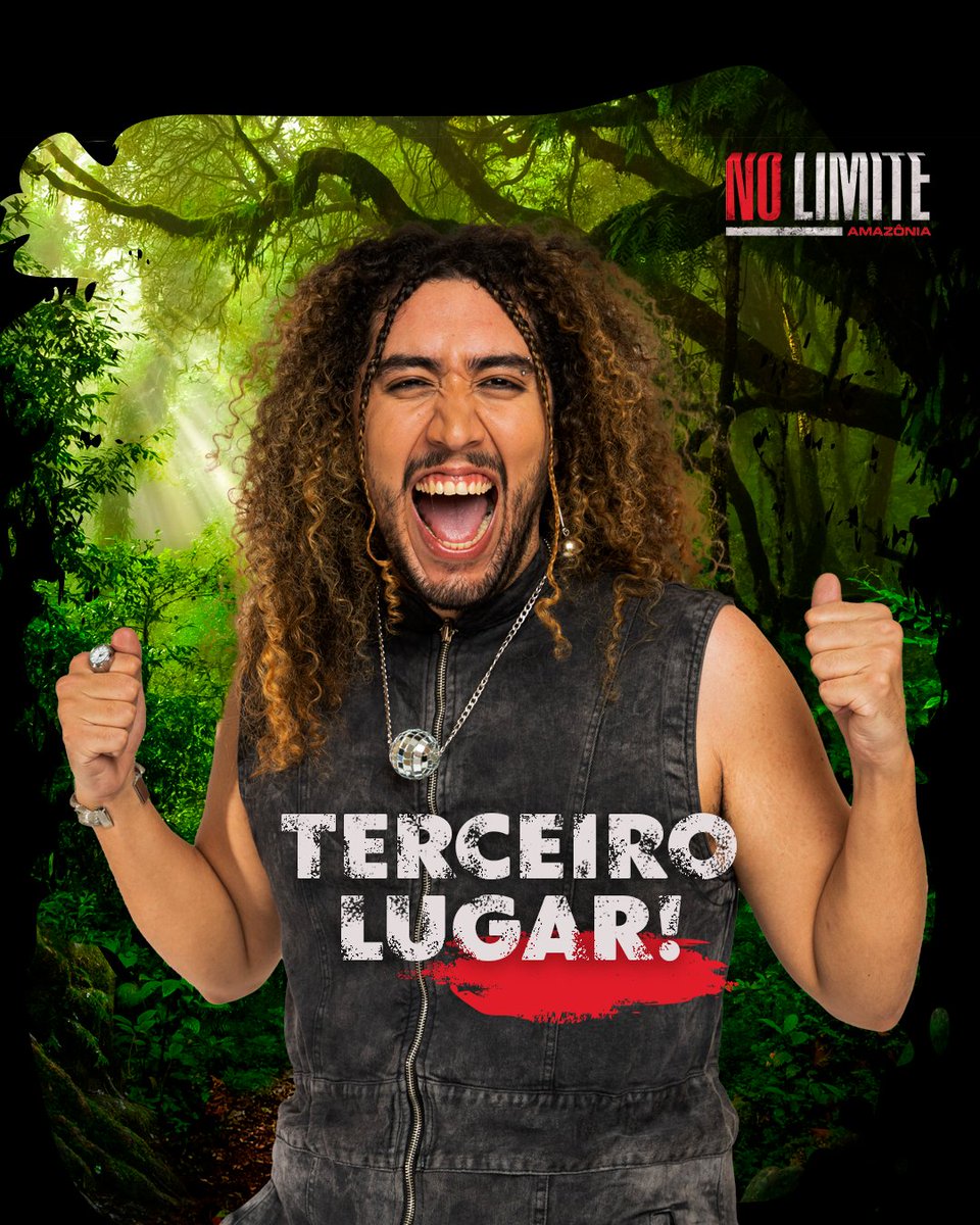 Fulý fica em terceiro lugar no #NoLimite