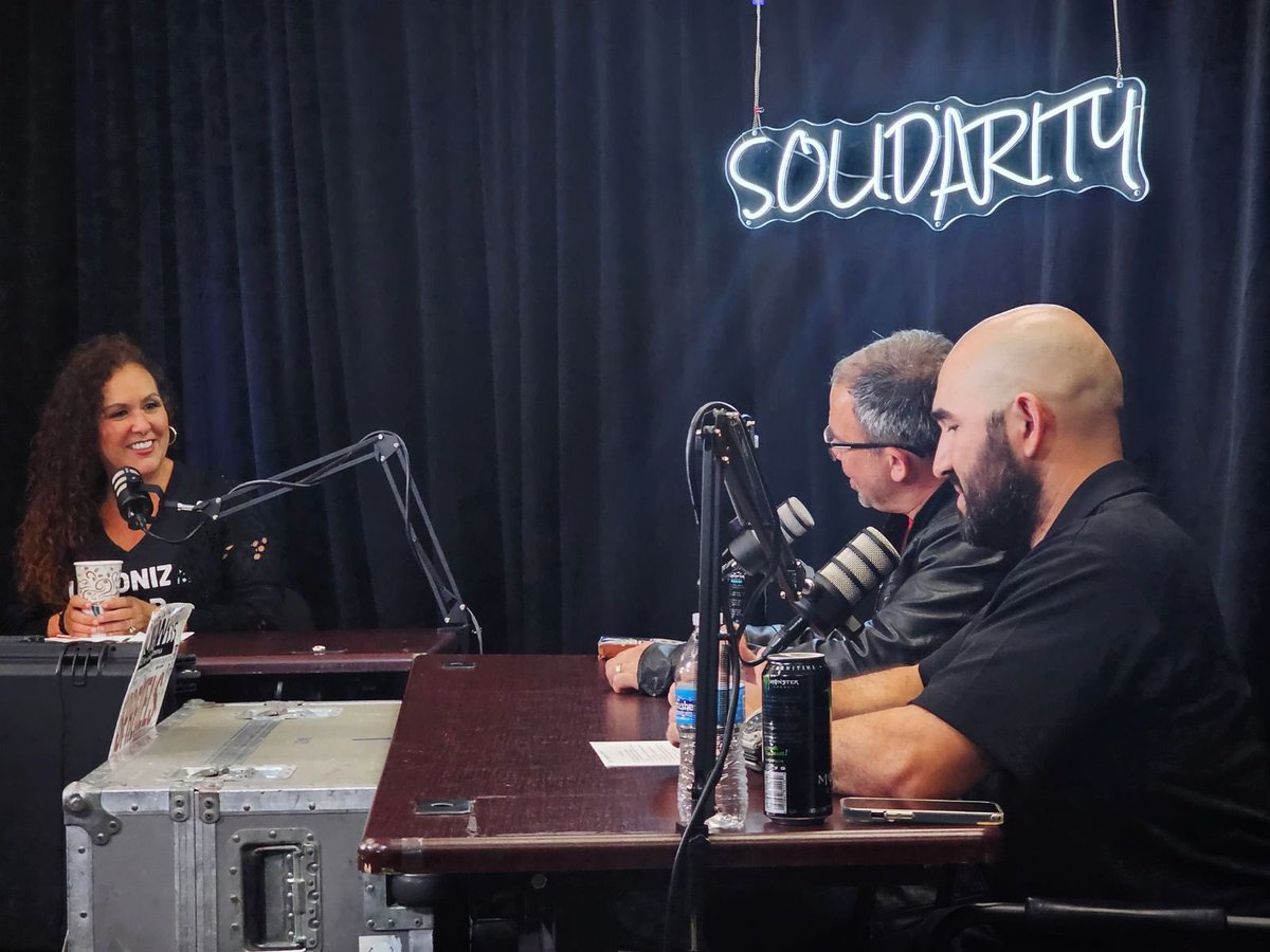 LorenaSGonzalez's tweet photo. Loved talking up the Labor Movement and the historical actions we are seeing take place today with IATSE's @OrganizingMnstr and UFCW's @yourunionbro! Check out their podcast #UnionOrBUst on youtube!
#UnionizeCA https://t.co/XBNTMNhVpX