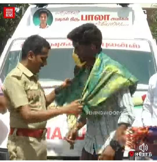 mohandreamer's tweet photo. மலைவாழ் மக்களுக்கு Free Ambulance வழங்கிய நடிகர் பாலா. வாழ்த்துக்கள் பாலா.. பெரிய மனசு உங்களுக்கு ❤️💐 https://t.co/KYPnatrOqO
