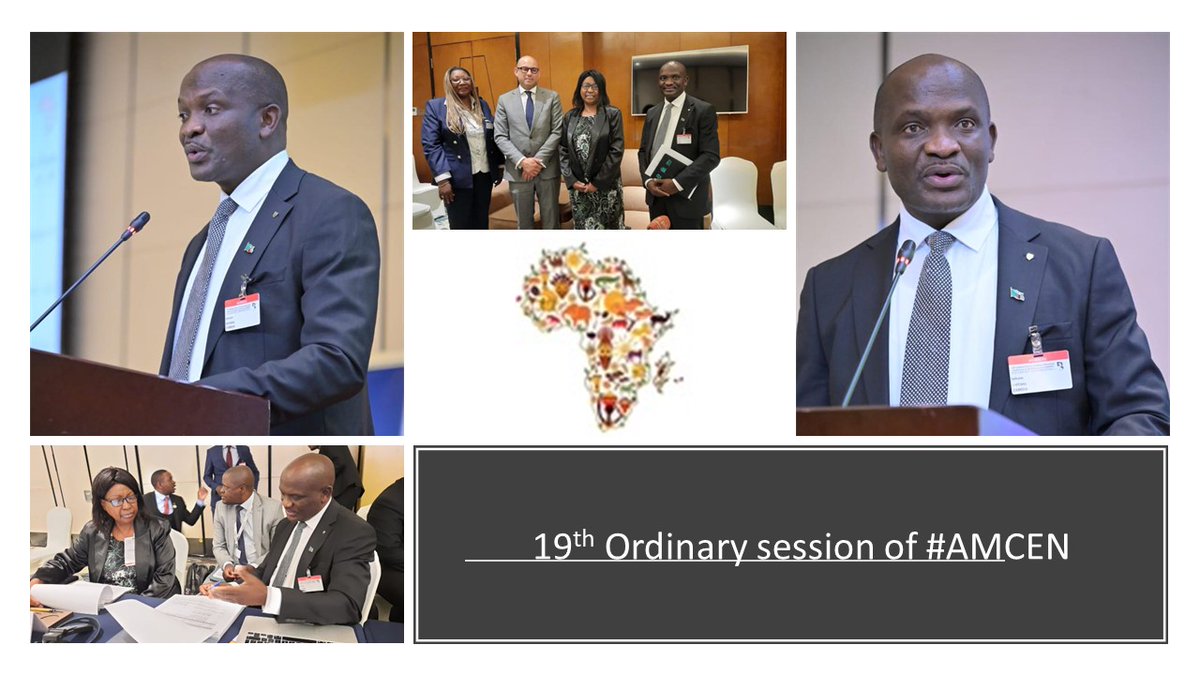 AGNChairUNFCCC's tweet photo. “Towards the end of last year, we witnessed a historic establishment of the “Loss and Damage Fund” from the @UNFCCC Conference that was hosted here on the African soil in Sharm El-Sheikh,” @RoseMwebaza @shimwepya @friphiri @UNEP @AGNESAfrica1 @UNEP_Africa #AMCEN19 @COP28_UAE https://t.co/wcVo8lKY7z