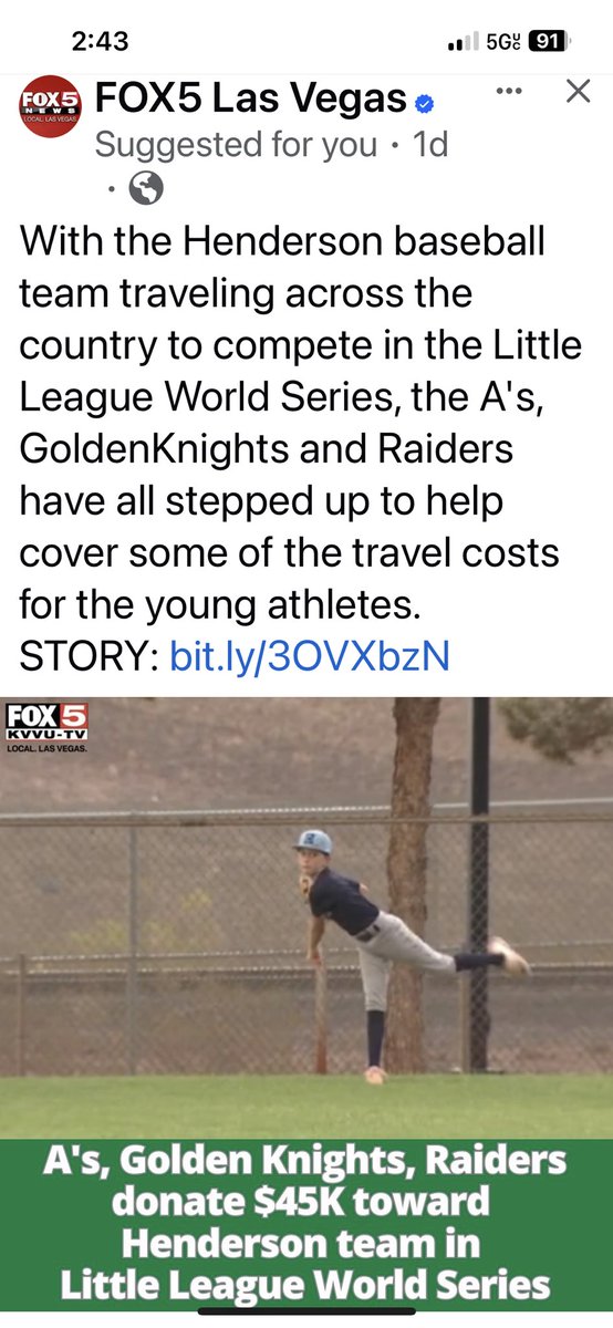 BBK_LA2LA's tweet photo. @Dodgers @Lakers @LAKings @LAClippers @Angels @chargers @RamsNFL 
LA sports franchises - don’t let Las Vegas show you up. Reach out and 💵support💵 El Segundo Little League as they rep the West in the Little League World Series https://t.co/1WdxbkX0qR