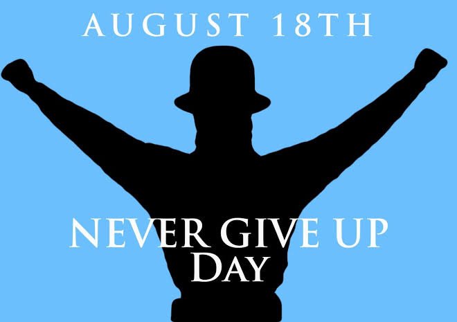 vow_881's tweet photo. [ON AIR] Morning notifications: 📣 

National Never Give Up Day! 

Never Give Up Day about cultivating a mindset of determination. 

Listen to the #AMSquad with @BongiNgidi to join the discussion 🙌🏽

#NeverGiveUpDay 
#VOWtoSHE https://t.co/JnD6InkfMG
