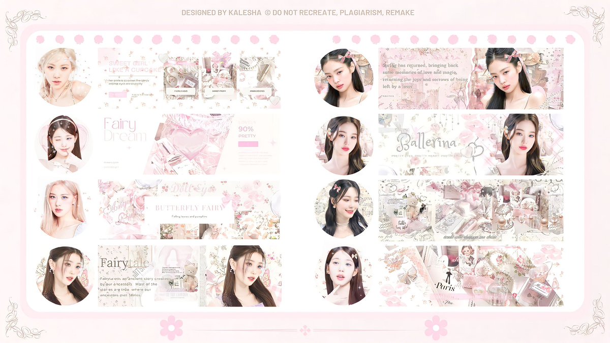 adeleunav's tweet image. ＾ᴥ＾(HeYOoo) PINKies !! 🎀💭 
kamu sedang mencari layout by request pink and bright?... @stnickers solusinya 🐰! menjual layout bertemakan {cute fairy coquette} — all in pink.

pesan sekarang ke @stnickers melalui DM/Tele . ♡ ༘*.ﾟ